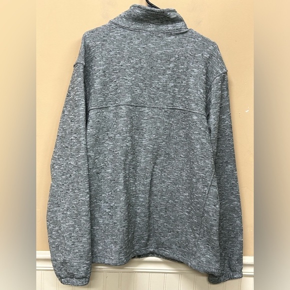 Columbia Jacket Men's Heathered  Green  Full Zip  Sweater Size L - Picture 2 of 7